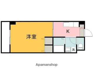フレーバー【503号室】の間取り