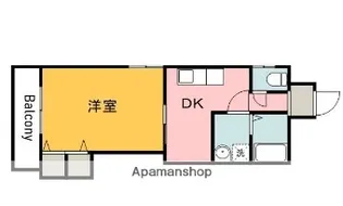 クレセールフルタ【2階】の間取り