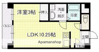 ラフィネDAN【4階】の間取り
