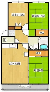 メゾン大町【203号室】の間取り