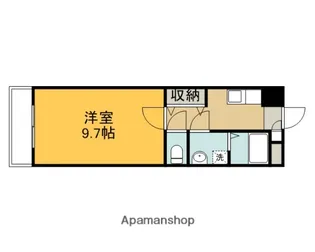 VILLA大原駅前(旧 ロジュマンHIGASHI参番館)【4階】の間取り
