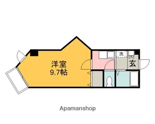 キャロンサンク【4階】の間取り