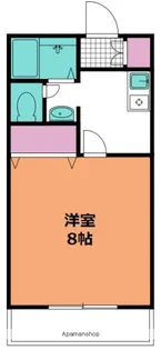 フレンズ壱番館【1階】の間取り