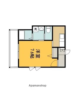 1Kの間取り画像