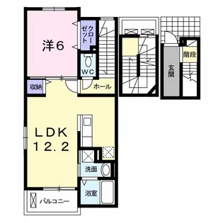クレールN【3階】の間取り