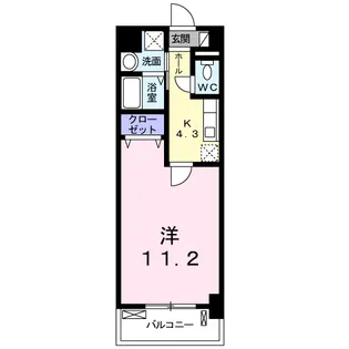 プリマヴェーラ大原【2階】の間取り