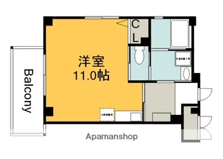 エミール大町【2階】の間取り