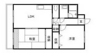 広島県広島市安佐南区中須1丁目【マンション】の間取り