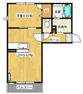 シャーメゾン ルミエール【2階】の間取り