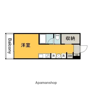 MOOREA伴東【1階】の間取り
