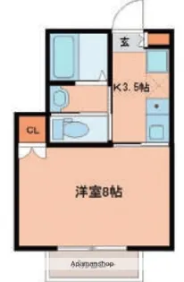 フェリーチェ安東【1階】の間取り