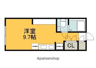 グランデール山本【2階】の間取り
