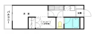 ルームサンコート【103号室号室】の間取り