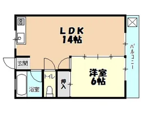 伴東田中ビル【4階】の間取り