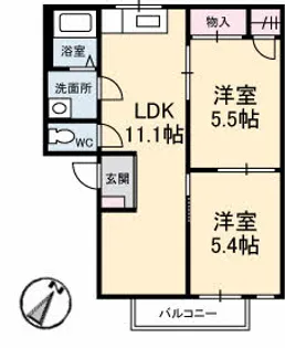 フレグランス917【0202号室】の間取り