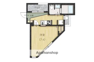 GRANPALACE高取【2階】の間取り