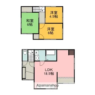 広島県広島市安佐南区長束西4丁目【一戸建】の間取り