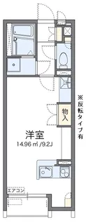 レオネクストサツキ荘【1階】の間取り