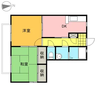 ラウンド・ヒルズ【101号室】の間取り