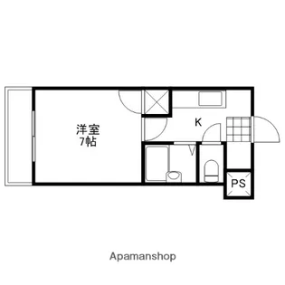 エスぺランサミト【2階】の間取り