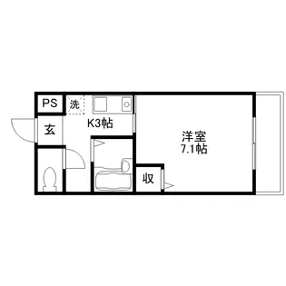 インカム21【0105号室】の間取り
