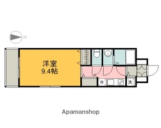 グラビスコート西原駅前【3階】の間取り
