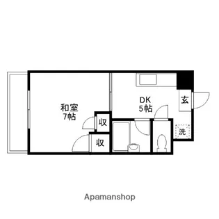マンションエスペーロ【3階】の間取り