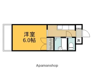 コーポヤマガタ【2階】の間取り