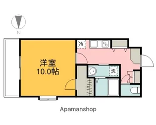 第23やたがいビル【6階】の間取り