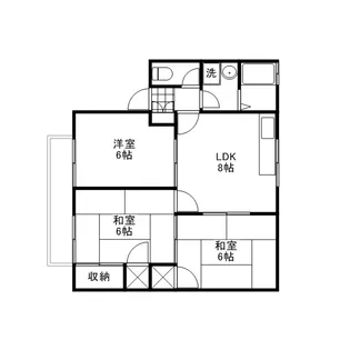 セジュール茅原【103号室】の間取り