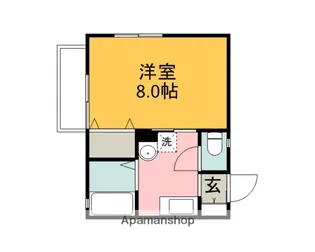 セジュール伴安【2階】の間取り