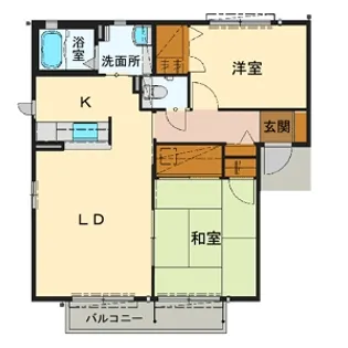 グランマスト安佐南 A棟【0102号室】の間取り