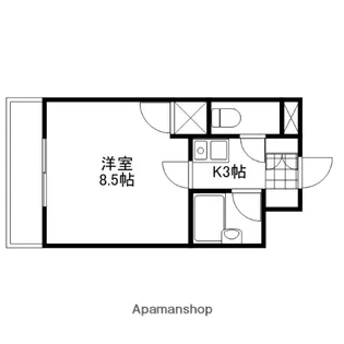 両祖ビルⅡ【202号室】の間取り