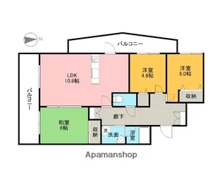 グランドメゾン祇園【11階】の間取り
