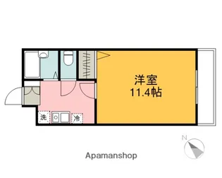 第2大徳ビル【205号室】の間取り