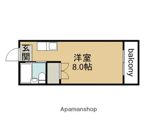 パインハウスⅡ【2階】の間取り