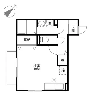 サンフィールド【2階】の間取り