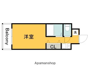 ウィンディア海老園【515号室】の間取り