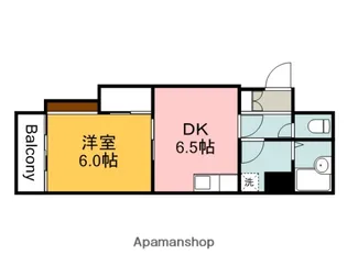 グランシャリオ横川【1階】の間取り