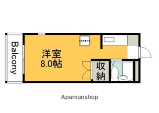 パインハウスⅠ【4階】の間取り