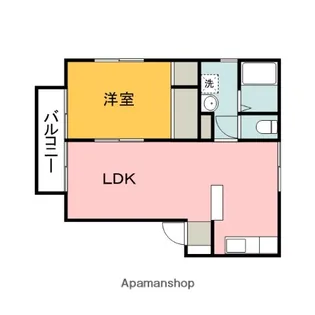 フレグランス笹口B棟【2階】の間取り