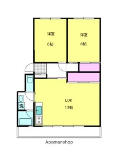 シャトウ春【1階】の間取り