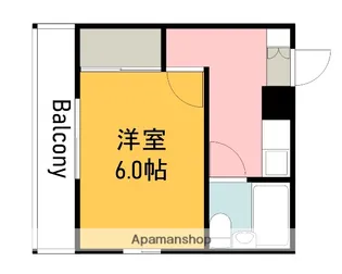 大地第2ビル【4階】の間取り