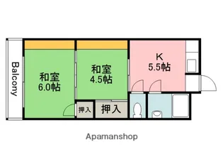 第一住田ビル【103号室】の間取り