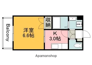 M.TERRAZA【3階】の間取り