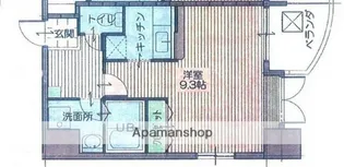 家納喜本川館【9階】の間取り
