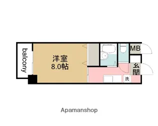 第11田中興産ビル【2階】の間取り