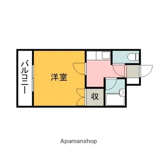 コーポワタナベ【1階】の間取り