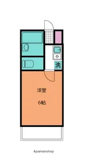 駅前Kビル【2階】の間取り