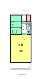 駅前Kビル【1階】の間取り